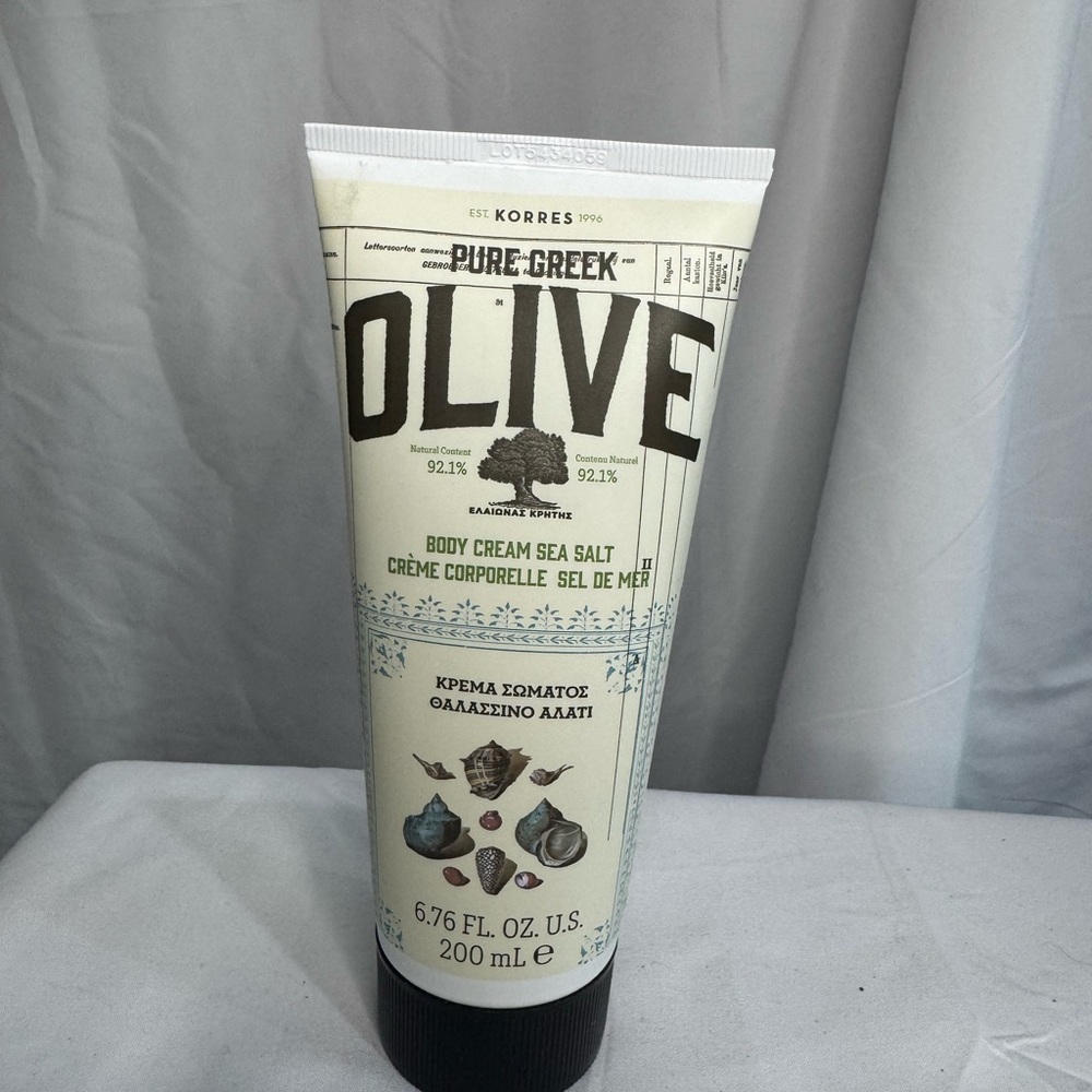 Korres Pure Greek Olive Body Cream with Sea Salt